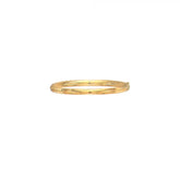 14K Gold 5Mm Polished Floral Design Bangle